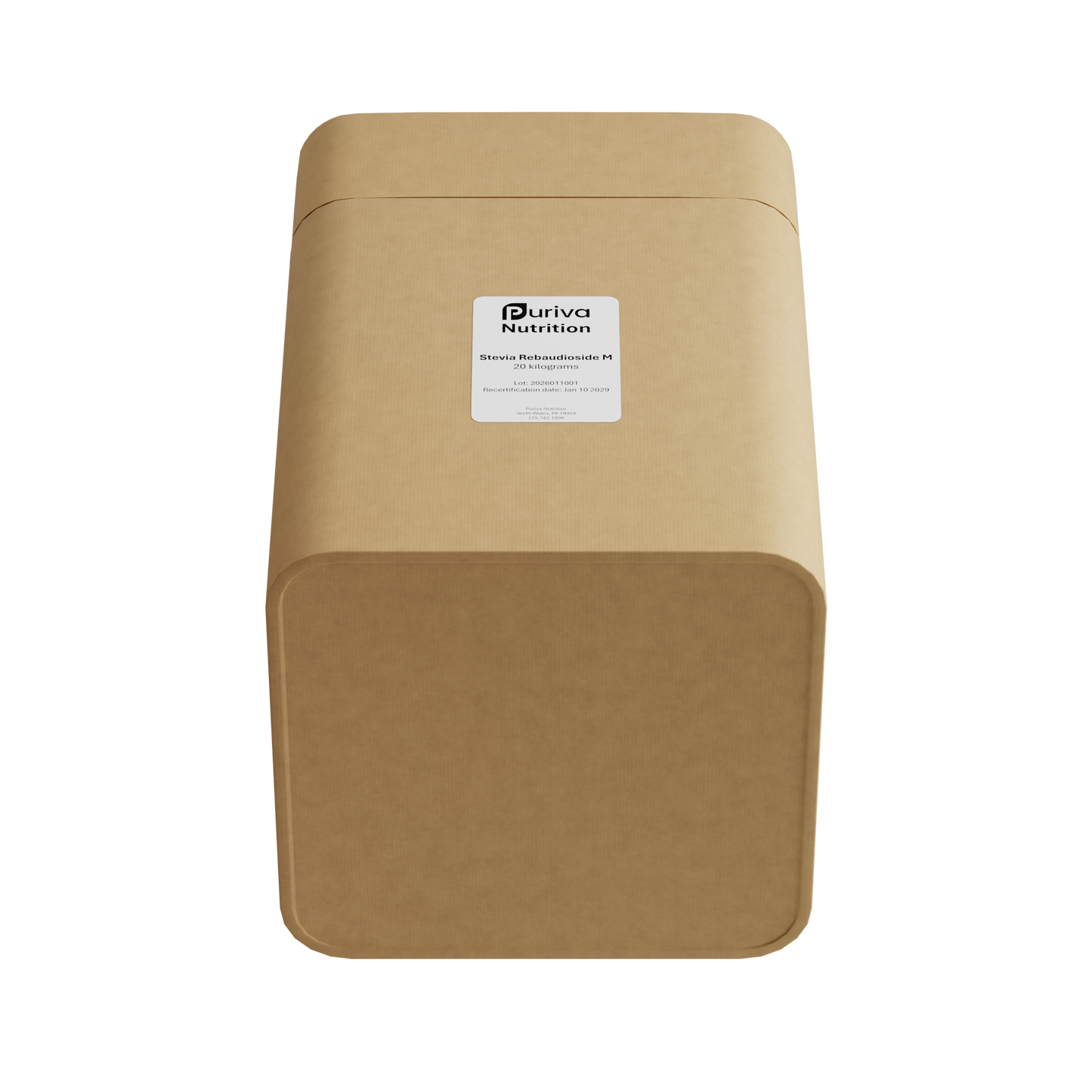 Stevia Reb M powder, 20 kilograms | 44.1 pounds