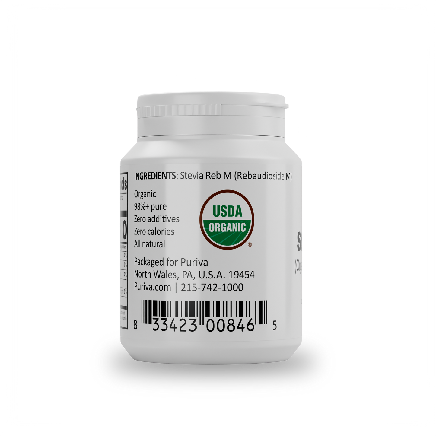 Stevia Reb M powder, 30 grams | 1,000 servings